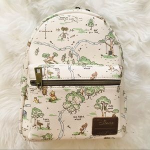 Loungefly x Disney Hundred Acre Wood Mini Backpack